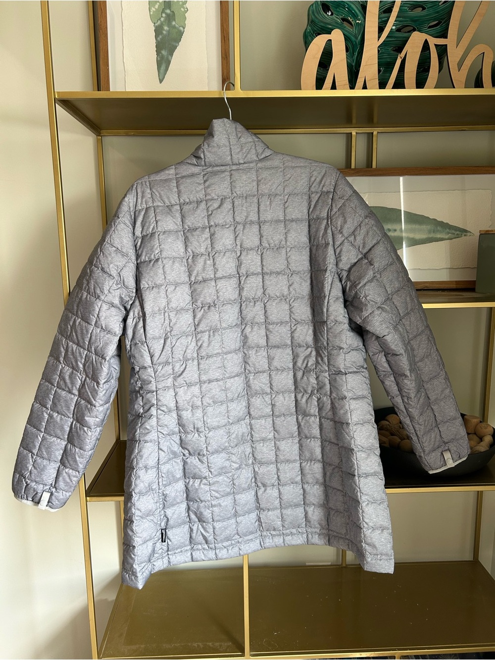 NWT North Face Women’s ThermoBall Eco Triclimate 3-in-1 Jacket Grey XL $330 - Picture 7 of 8